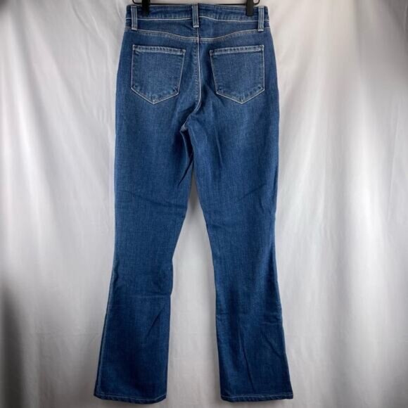 L’AGENCE Oriana High Waist Straight Leg Jeans In Toledo - Picture 3 of 10
